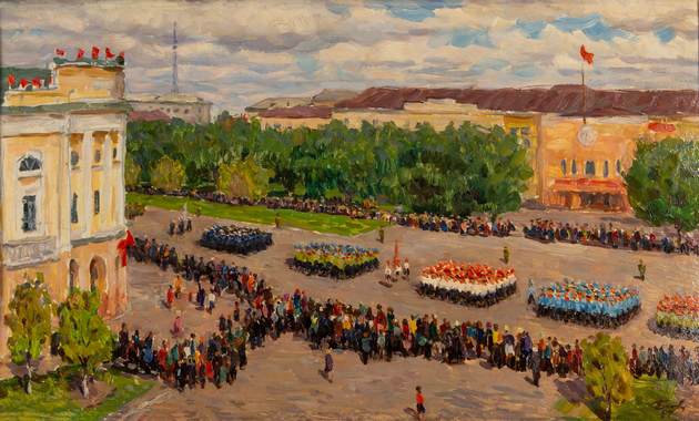 Белков Ю. С. - Парад юноармейцев Белков Ю. С. - Парад юноармейцев