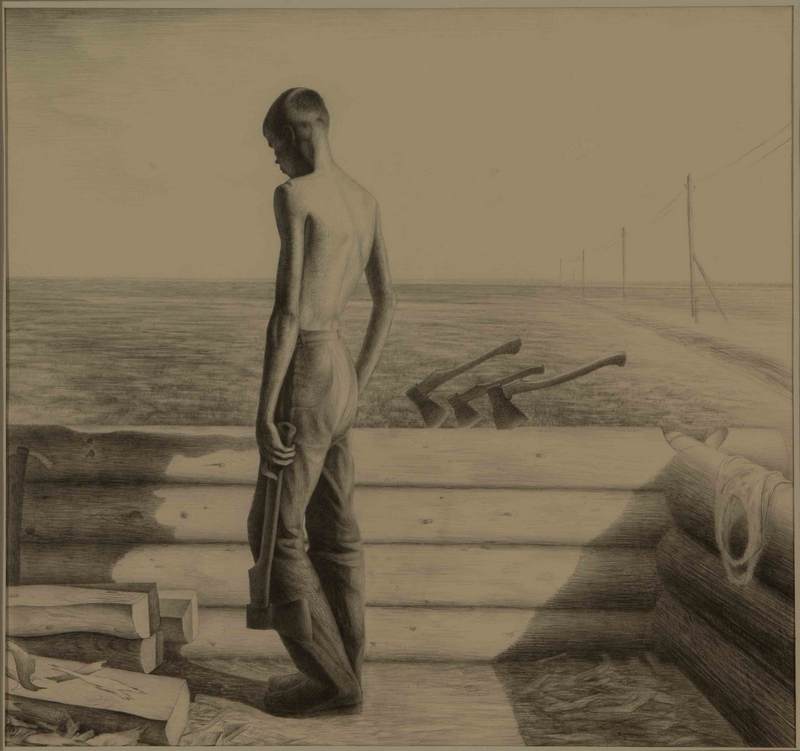 А.А. Муржин  «Лето 41-го года», 1987 