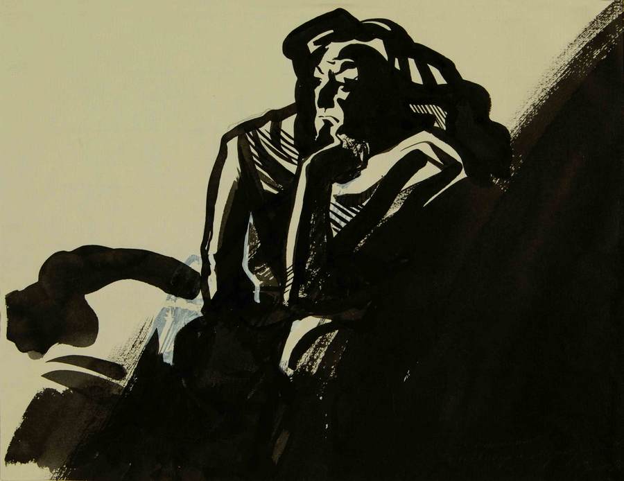 А.А. Бакулевский «Воланд», (серия иллюстраций к роману М.А. Булгакова «Мастер и Маргарита») А.А. Бакулевский «Воланд», (серия иллюстраций к роману М.А. Булгакова «Мастер и Маргарита»)