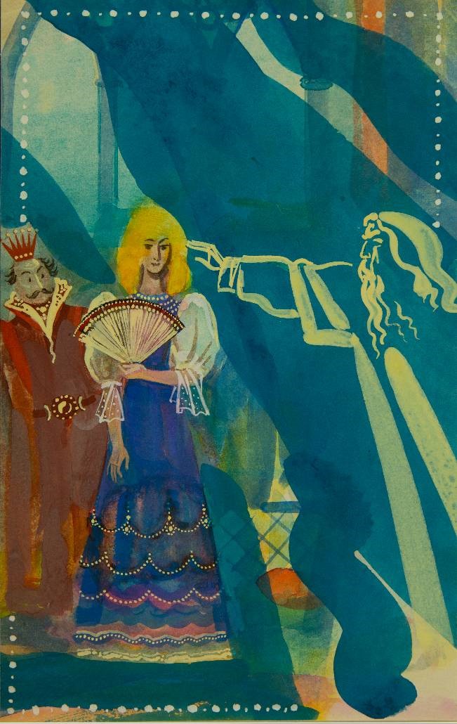 А.С. Бакулевский - иллюстрация к сказке Луиджи Капуана «Химера» А.С. Бакулевский - иллюстрация к сказке Луиджи Капуана «Химера»