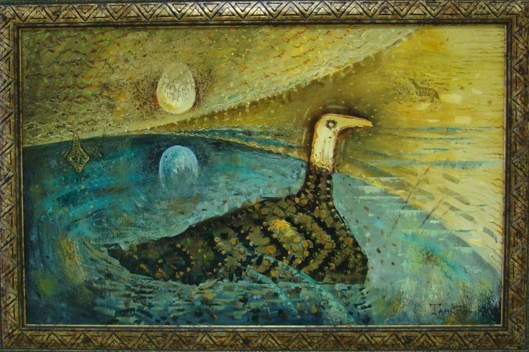 Таныгин Ю. - "Прародительница Вселенной", 2008; холст, масло Таныгин Ю. - "Прародительница Вселенной", 2008; холст, масло