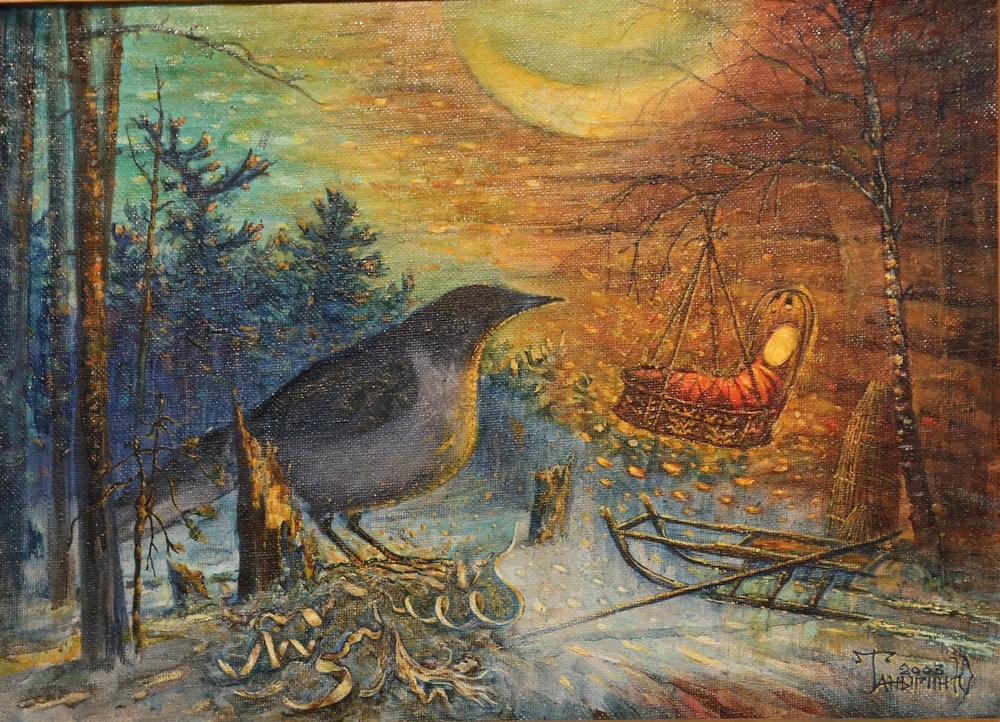 Таныгин Ю. - "Вороний день", 2003; холст, масло Таныгин Ю. - "Вороний день", 2003; холст, масло