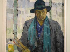 Бутов А.И. "Автопортрет" (1962 г., холст, масло. Из собрания Национального музея Республики Марий Эл им. Т. Евсеева)