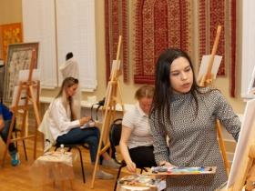 Авторский мастер-класс Ольги Ермиловой, члена МРО ВТОО "Союза художников России"