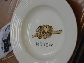 Работы участников мастер-класса по росписи фарфора Работы участников мастер-класса по росписи фарфора