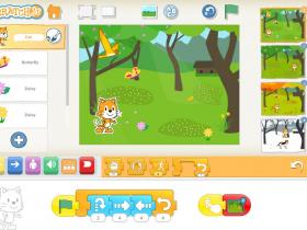 Рабочая среда программы Scratch Junior