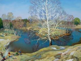 З. Ф. Лаврентьев - "Журавли прилетели" (1999 г.)