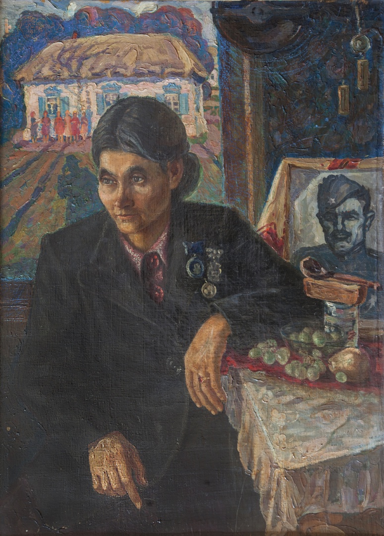 И.А. Михайлин (1926-2005) «Портрет матери». 1960-1970. Холст, двп, масло (https://rmii.ru) И.А. Михайлин (1926-2005) «Портрет матери». 1960-1970. Холст, двп, масло (https://rmii.ru)