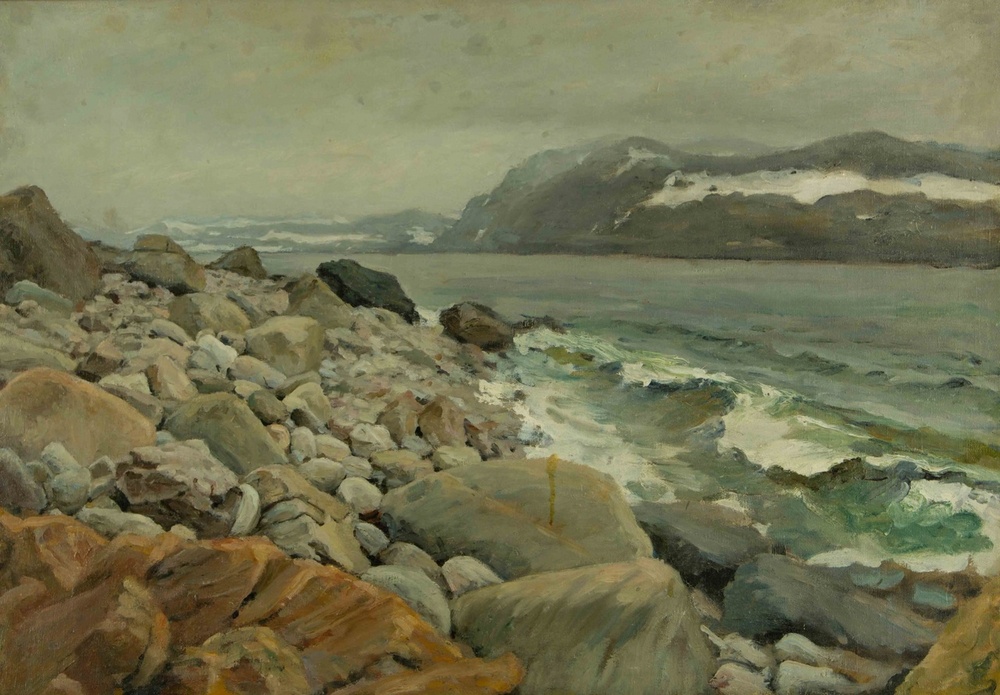 И.П. Рубан (1912-1996) «Мурман. Весна». 1946-1949. Холст, масло (https://rmii.ru) И.П. Рубан (1912-1996) «Мурман. Весна». 1946-1949. Холст, масло (https://rmii.ru)