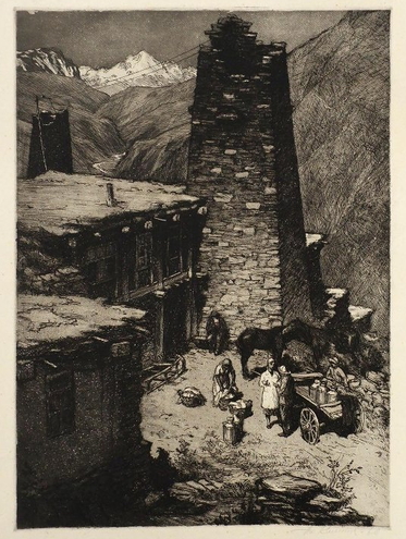 «Колхозная сыродельня». 1960 г. Бумага, офорт, акватинта (https://izo-museum.ru/) «Колхозная сыродельня». 1960 г. Бумага, офорт, акватинта (https://izo-museum.ru/)